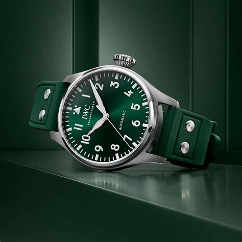 iwc big pilot racing green|racing green big pilot watch.